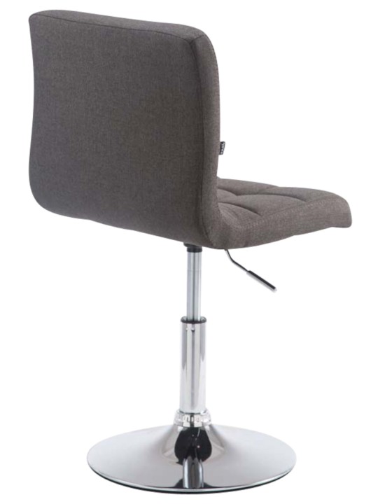4 kpl Palma Lounger V2 kangas setti, tummanharmaa