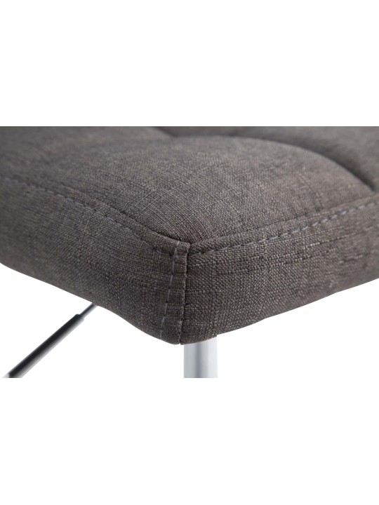 4 kpl Palma Lounger V2 kangas setti, tummanharmaa