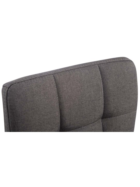4 kpl Palma Lounger V2 kangas setti, tummanharmaa
