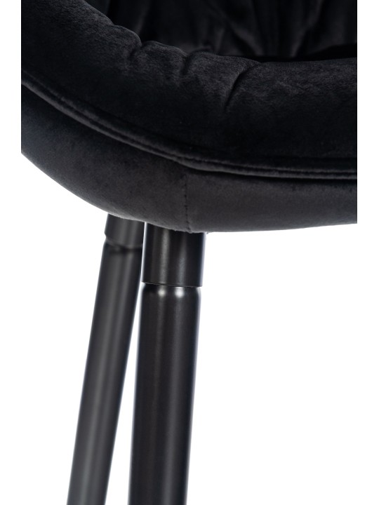 Baarijakkara Gibson samettia, musta