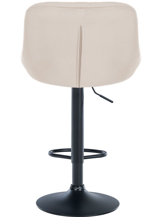 2 baarijakkaran setti Lazio velvet, kermanvärinen