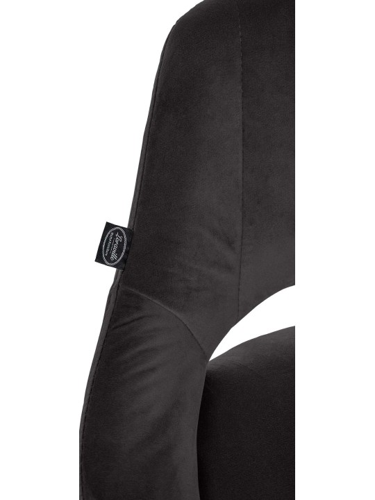 2 baarijakkaran sarja Milet velvet C, musta 2 baarijakkaran sarja Milet velvet C, musta