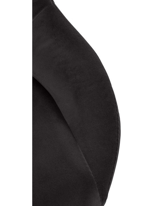 2 baarijakkaran sarja Milet velvet C, musta 2 baarijakkaran sarja Milet velvet C, musta