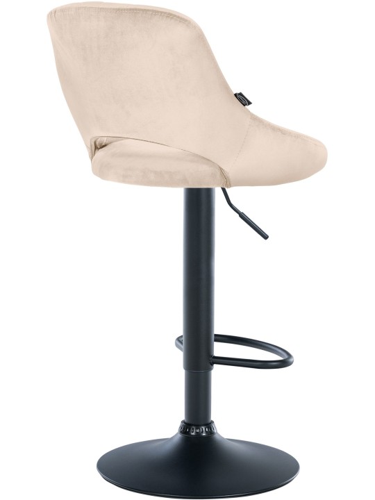 2 baarijakkaran sarja Milet velvet B, kermanvärinen 2 baarijakkaran sarja Milet velvet B, kermanvärinen