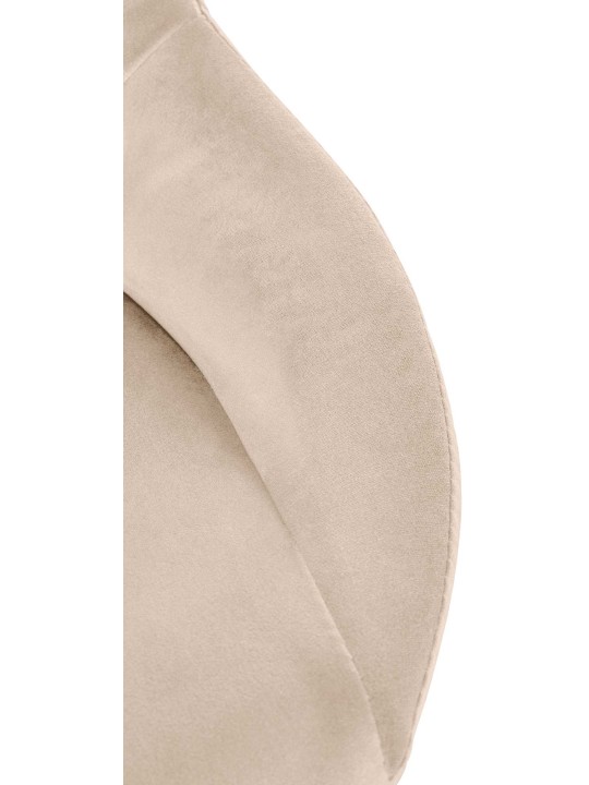 2 baarijakkaran sarja Milet velvet B, kermanvärinen 2 baarijakkaran sarja Milet velvet B, kermanvärinen