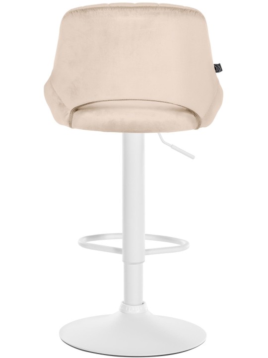 2 baarituolia Milet velvet W, kermanvärinen 2 baarituolia Milet velvet W, kermanvärinen