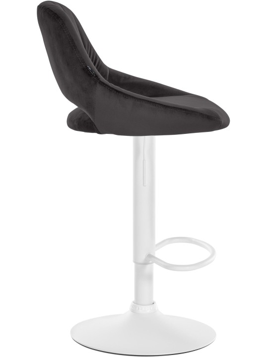 2 baarituolia Milet velvet W, musta 2 baarituolia Milet velvet W, musta