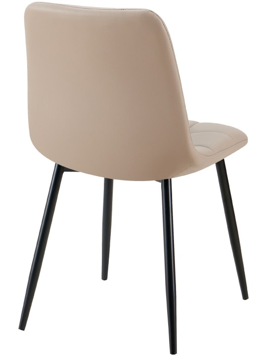 4 ruokatuolin setti Antibes tekonahka, taupe