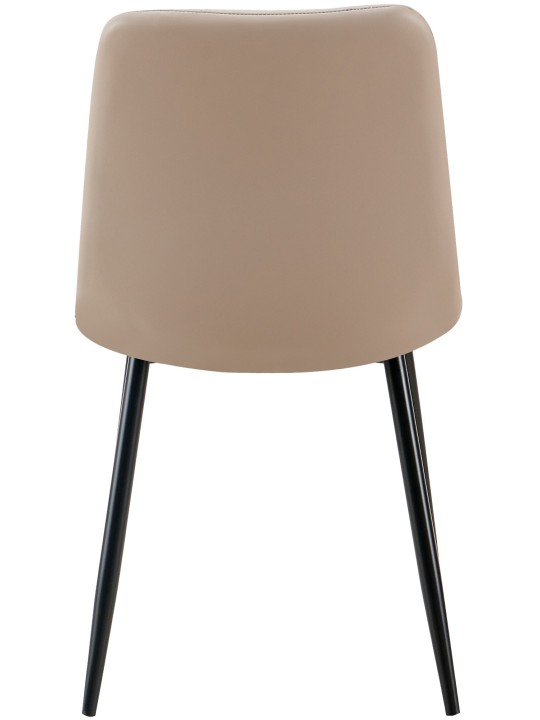 4 ruokatuolin setti Antibes tekonahka, taupe
