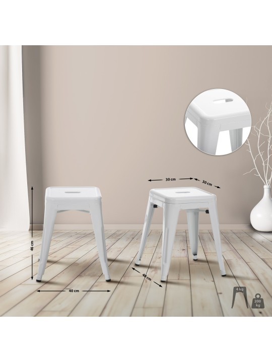 Armin jakkara, valkoinen