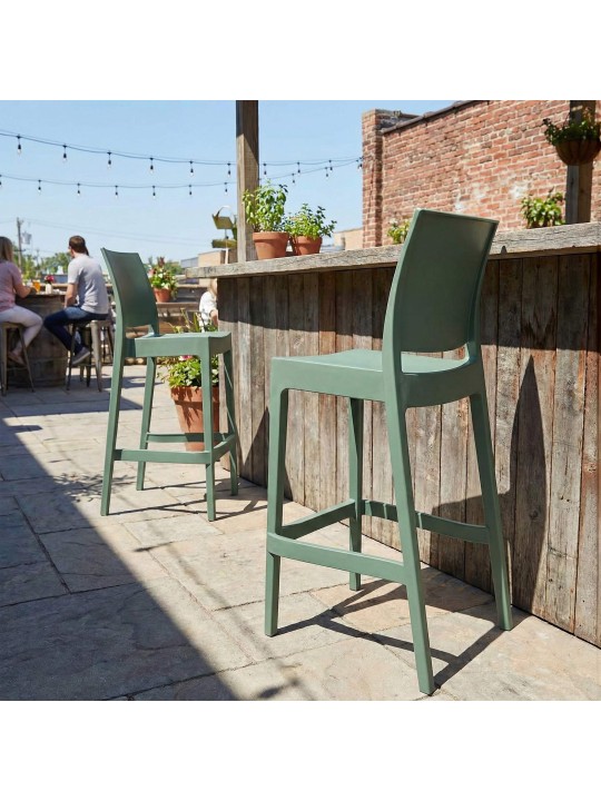 Baarituoli Flamur, oliivi Baarituoli Flamur, oliivi