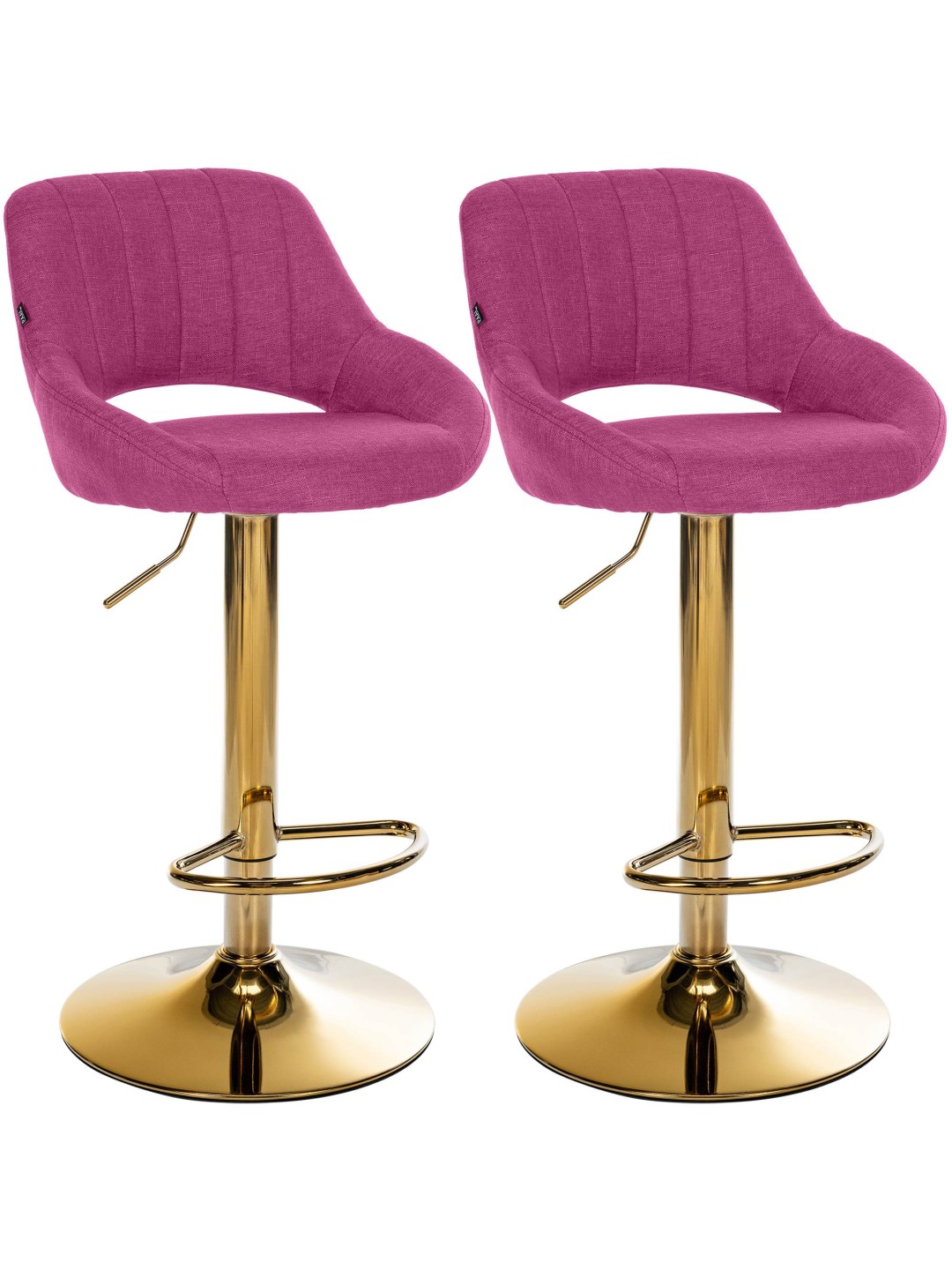 2 baarituolin setti Milet kangas G, violetti