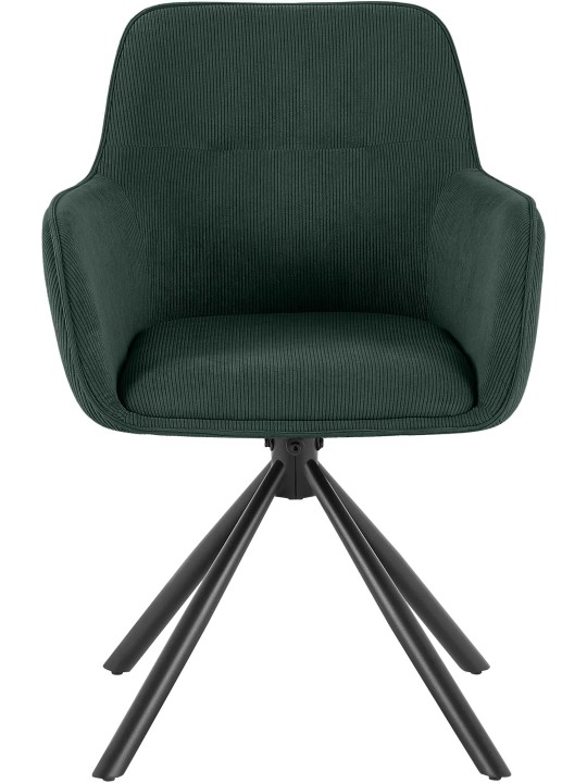 Tuoli Tipton Cord, vihreä