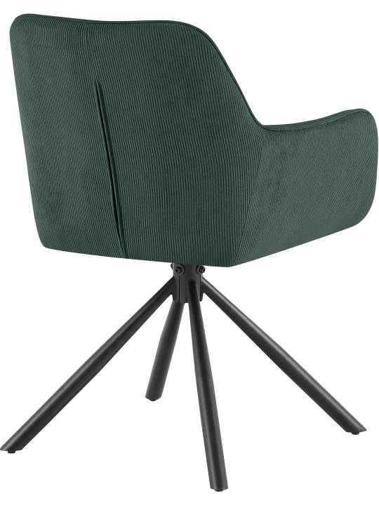 Tuoli Tipton Cord, vihreä