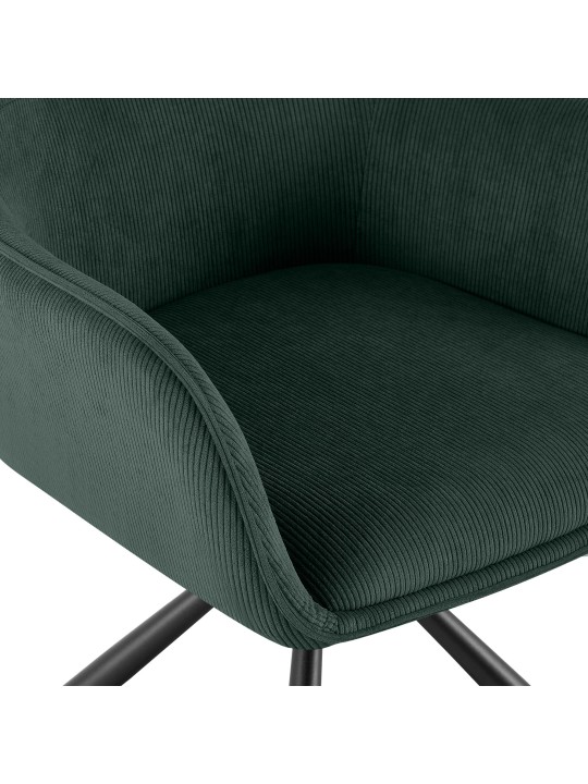 Tuoli Tipton Cord, vihreä