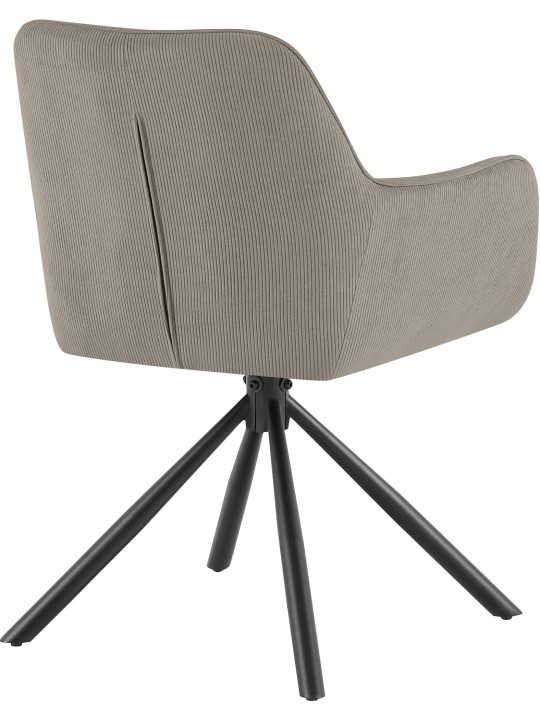 Tuoli Tipton Cord, taupe Tuoli Tipton Cord, taupe
