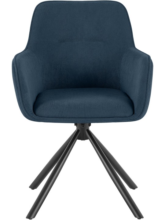 Tuoli Tipton Cord, sininen
