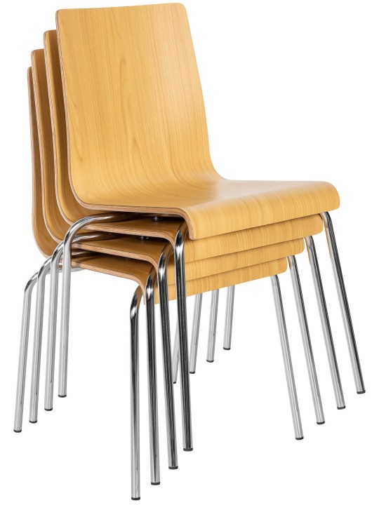 4 vierailutuolin setti Gahanna, luonnonväri 4 vierailutuolin setti Gahanna, luonnonväri