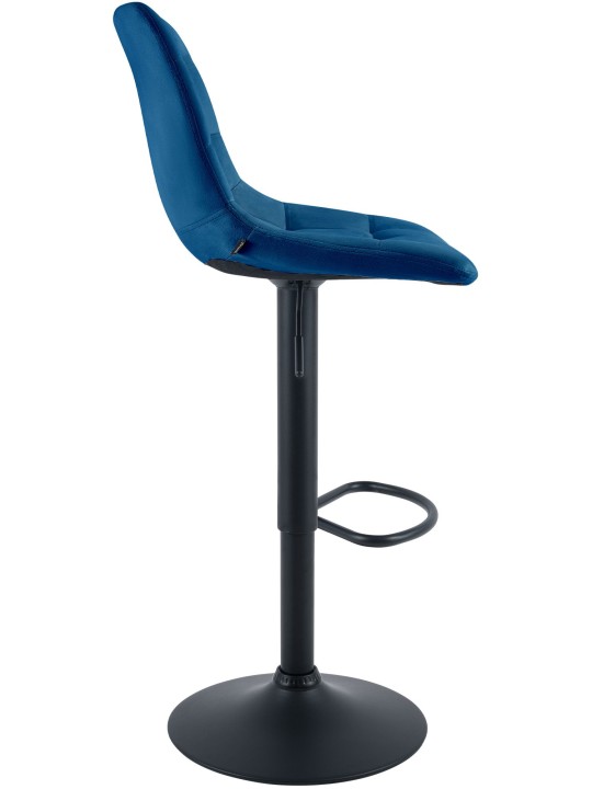 Baarituoli Mapun sametti, sininen