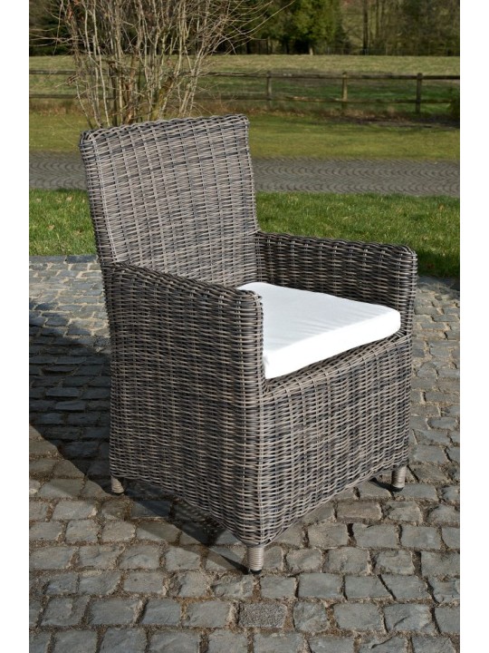 Tuoli Fontana / Saint Marlo Cream 5mm, harmaakuvioinen