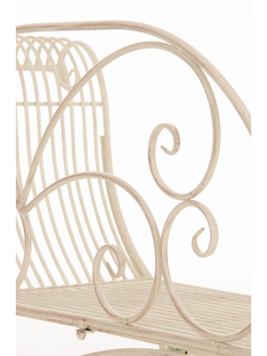 Puutarhapenkki Karma, antiikkikermanvärinen