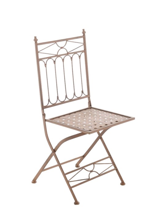 Asina kokoontaitettava tuoli, antiikkiruskea