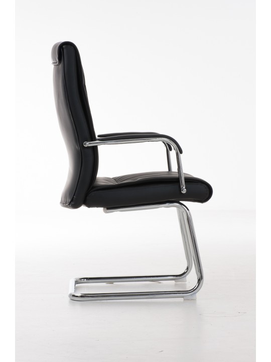 Caro vierailijatuoli, musta