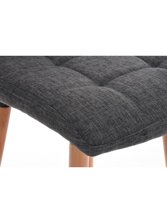 Baarijakkara Lincoln-kangas, vaaleanharmaa