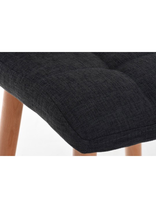 Baarijakkara Lincoln-kangas, tummanharmaa