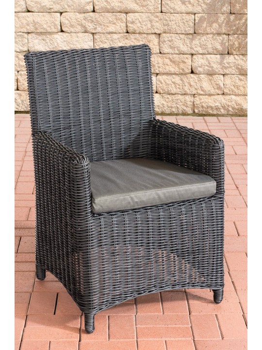 Tuoli Fontana / Sankt Marlo antrasiitti 5mm, musta