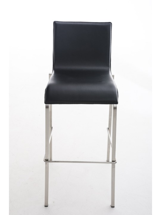 Baarijakkara Avola nahkainen litteä E78, musta