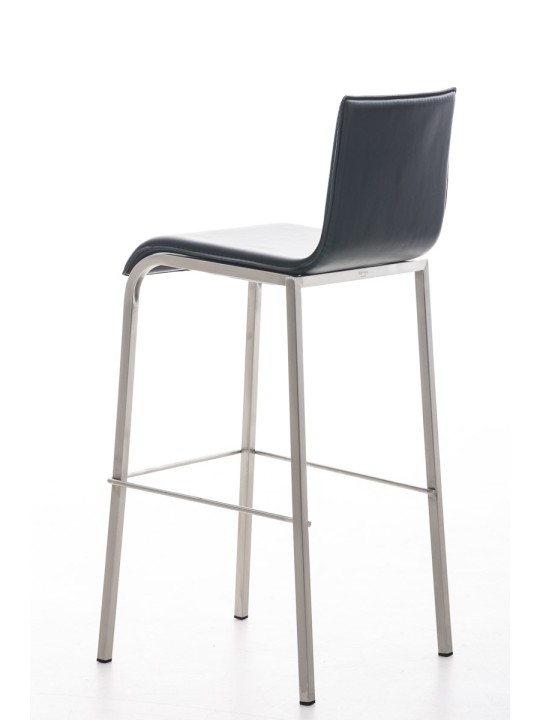 Baarijakkara Avola nahkainen litteä E78, musta