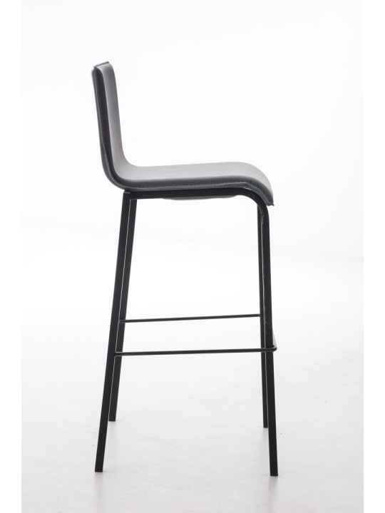 Baarijakkara Avola nahkainen litteä B78, musta