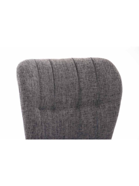 Tuoli Elda luonnollinen kangas, vaaleanharmaa