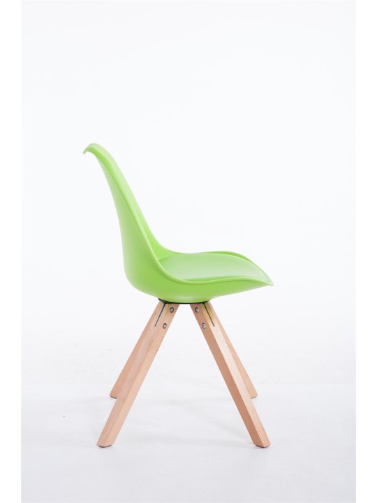 Toulouse Natura Squaren vierailijatuoli, vihreä