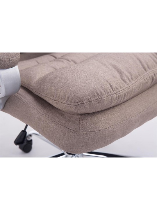Toimistotuoli BIG Vancouver kangasta, taupe Toimistotuoli BIG Vancouver kangasta, taupe