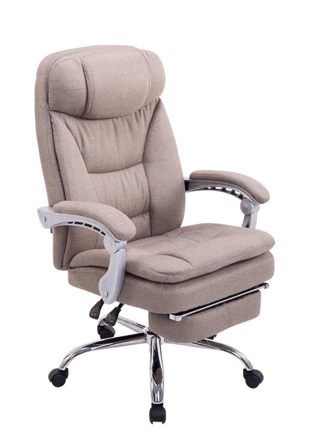 XL-työtuoli Troy kangas, taupe