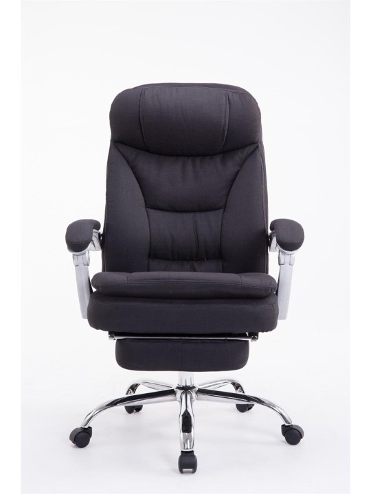 XL-työtuoli Troy kangas, musta