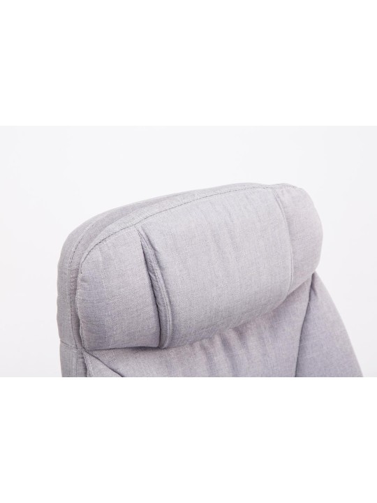 XL-työtuoli Troy kangas, harmaa