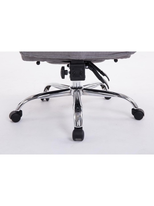 XL-työtuoli Troy kangas, harmaa