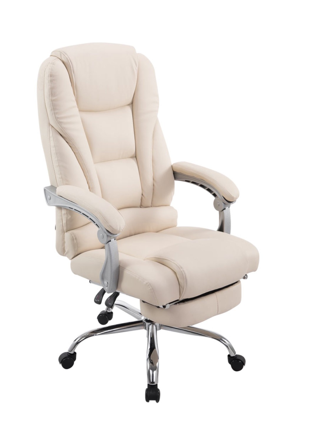 Tyynenmeren toimistotuoli, kermanvärinen