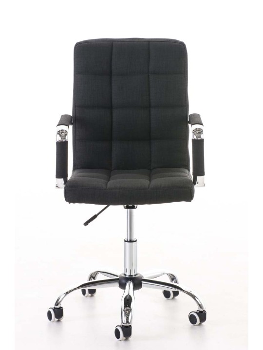 Toimistotuoli Deli V2 kangasta, musta