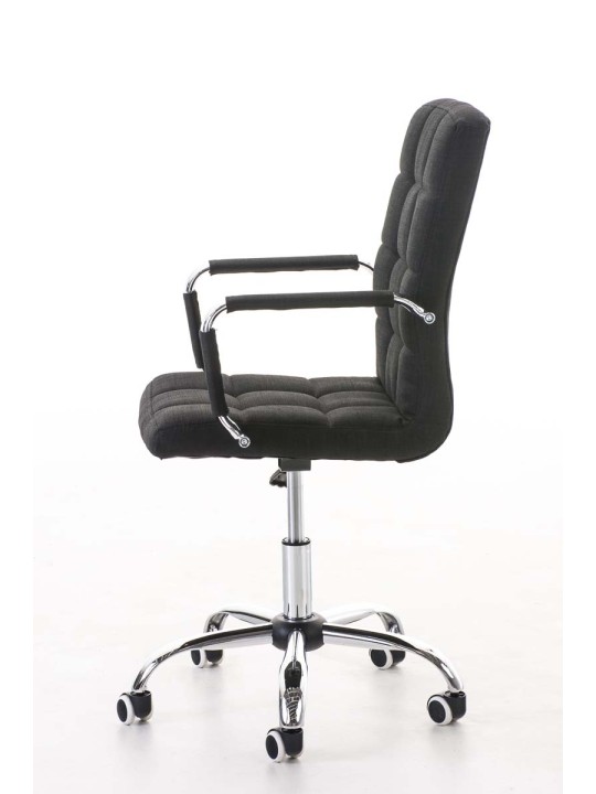 Toimistotuoli Deli V2 kangasta, musta