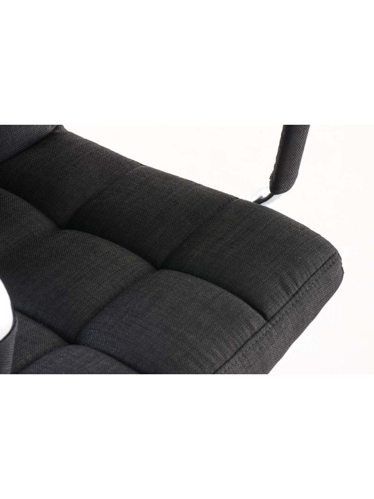 Toimistotuoli Deli V2 kangasta, musta