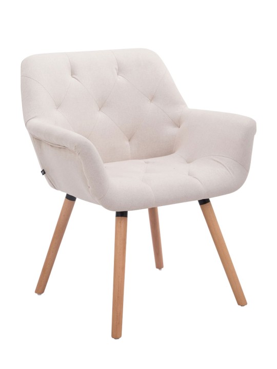Vierailutuoli Cassidy-kangas luonnollinen, beige