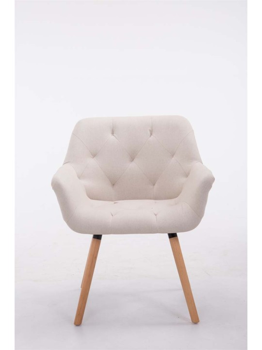 Vierailutuoli Cassidy-kangas luonnollinen, beige