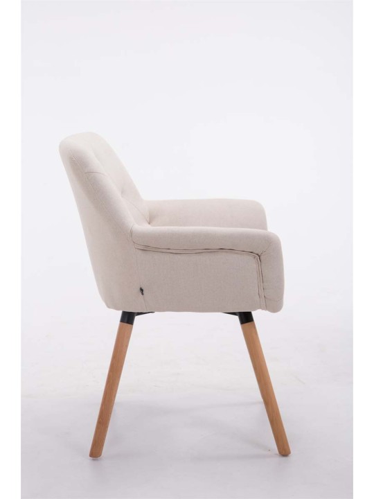 Vierailutuoli Cassidy-kangas luonnollinen, beige