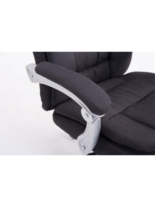 XL-työtuoli Troy kangas, musta