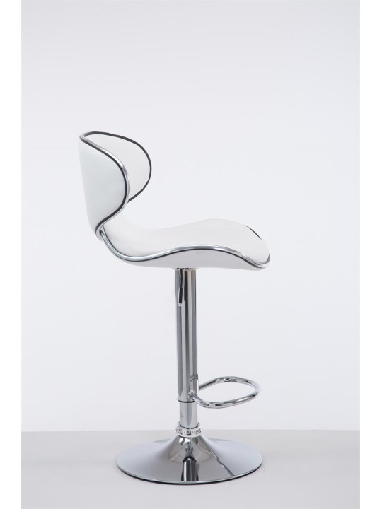 Baarijakkara Las Vegas V2 kromi, valkoinen Baarijakkara Las Vegas V2 kromi, valkoinen