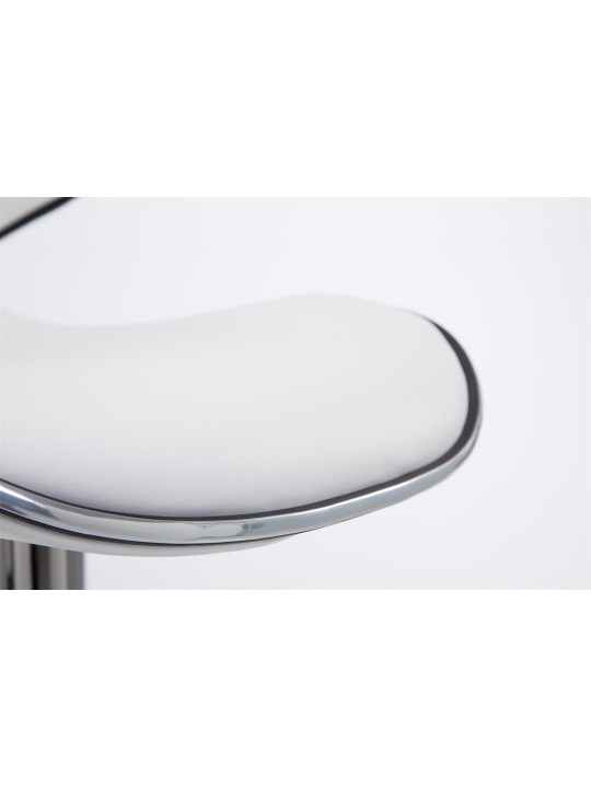 Baarijakkara Las Vegas V2 kromi, valkoinen Baarijakkara Las Vegas V2 kromi, valkoinen